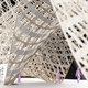Illustration for article titled This Hooped Bridge is High-Tension Math